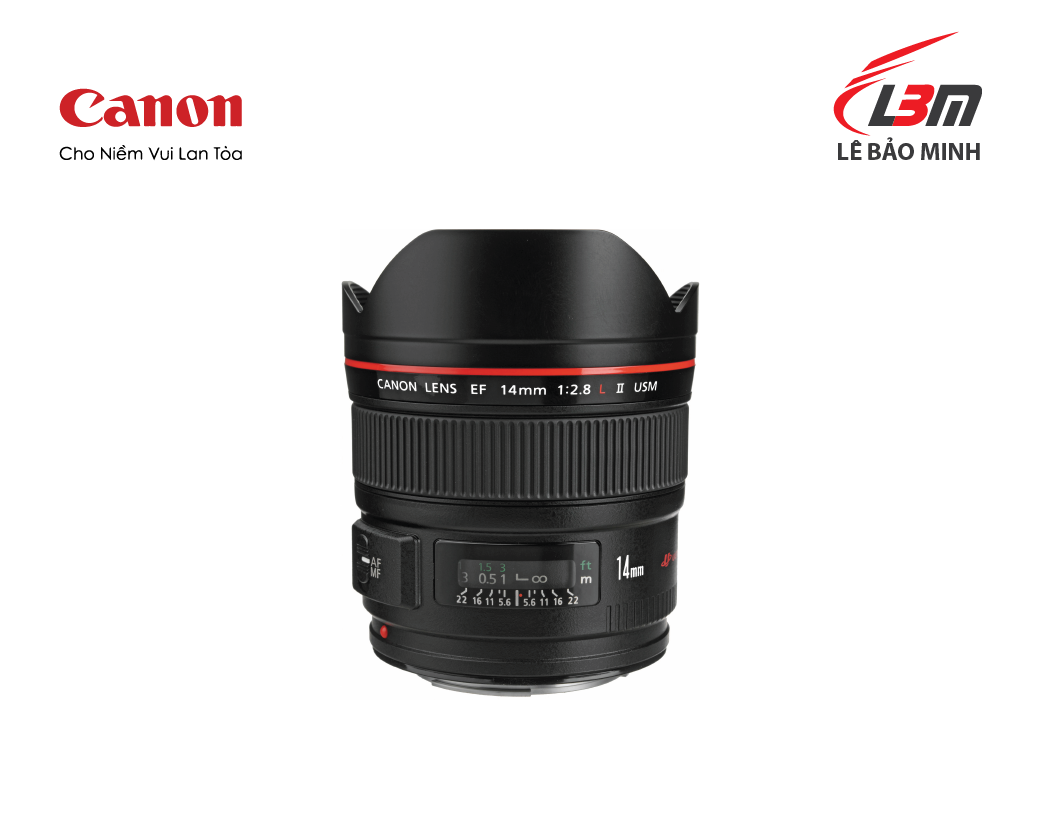 Ống kính Canon EF 14mm f/2.8L II USM - Hàng Chính Hãng