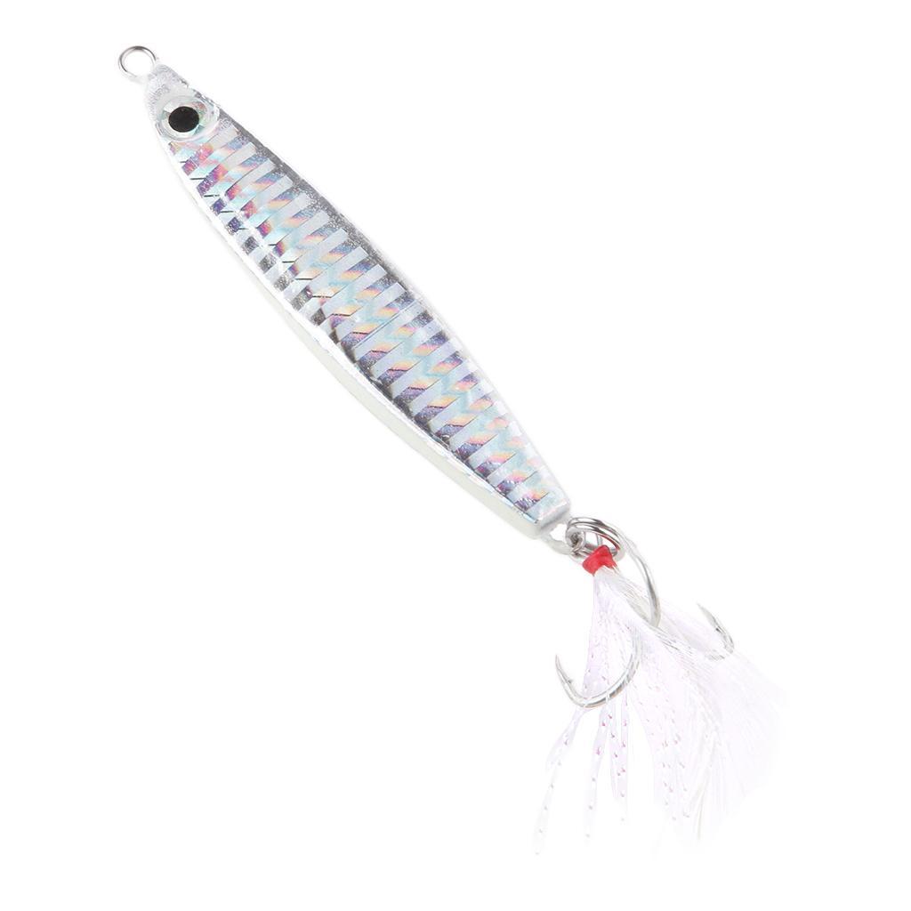 30g VIB Lure Bait Fishing Lure Swimbaits Metal Artificial Lures with Hooks