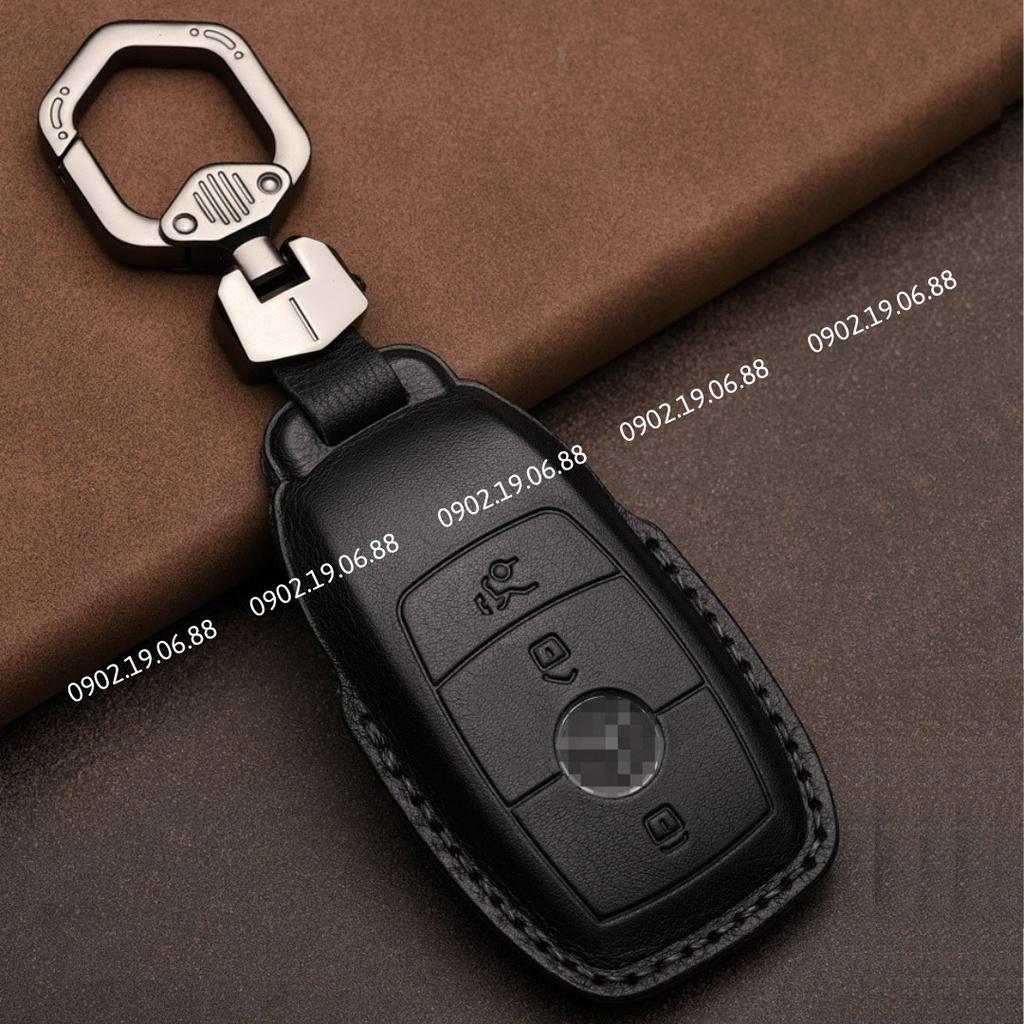 Bọc chìa khóa da bò thật xe Mercedes