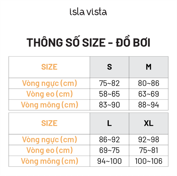 Bộ đồ bơi monokini xòe Isla Vista BWWM002