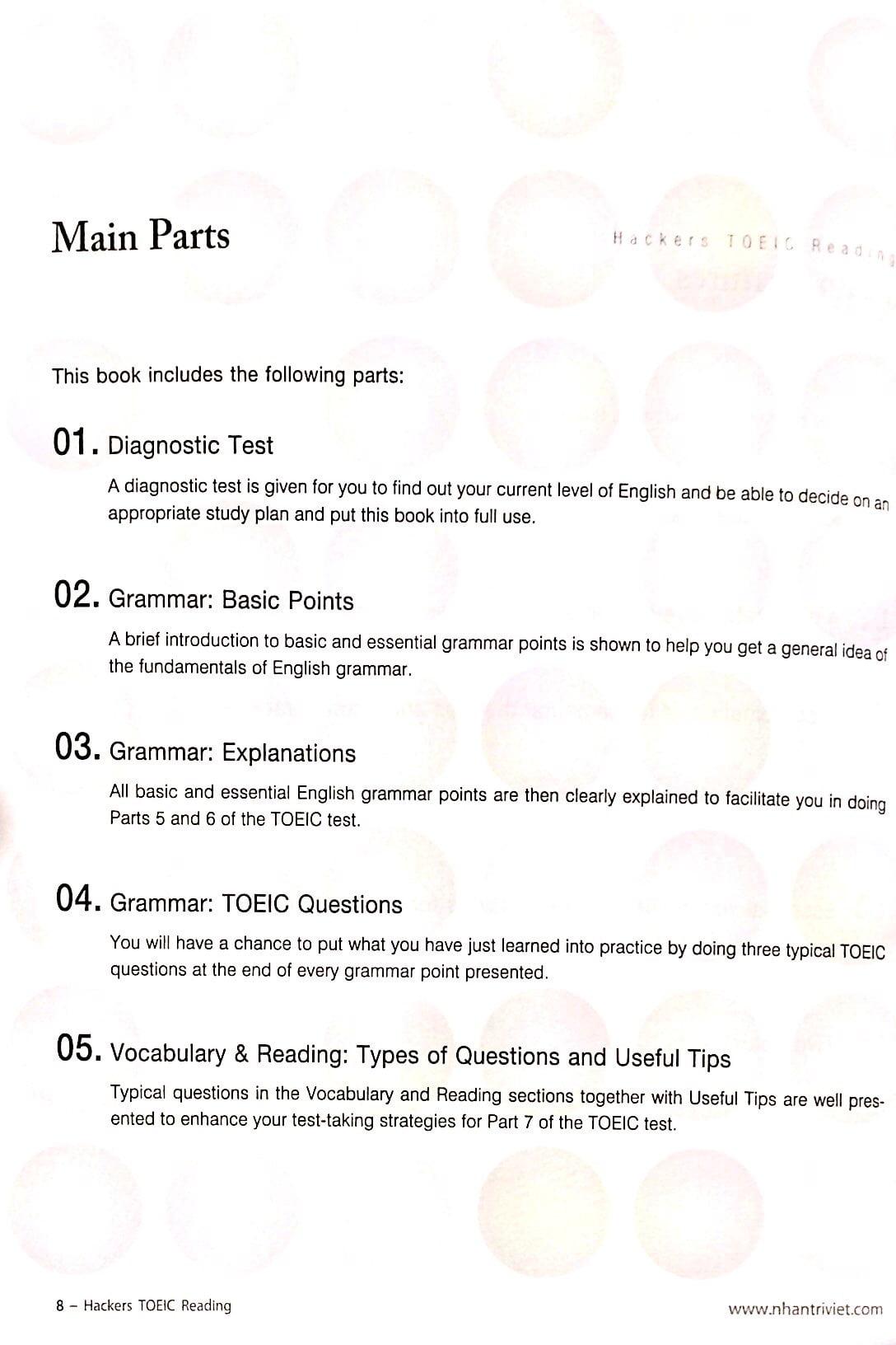 Hackers TOEIC Reading 
