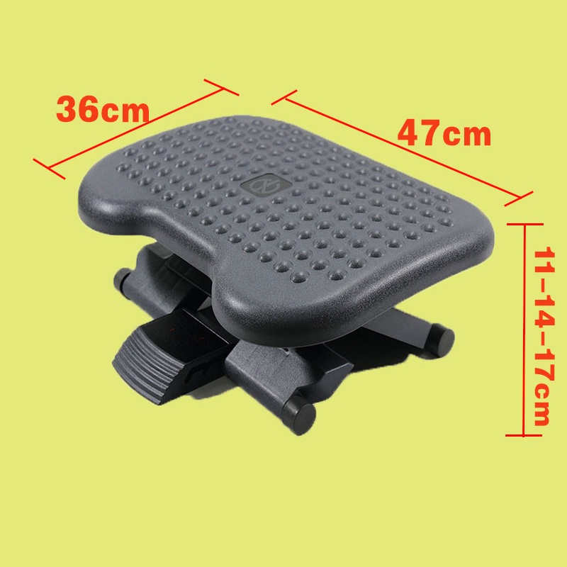 Ghế kê chân văn phòng Foot rest, ghế matxa chân kê chân bàn học điều chỉnh chiều cao