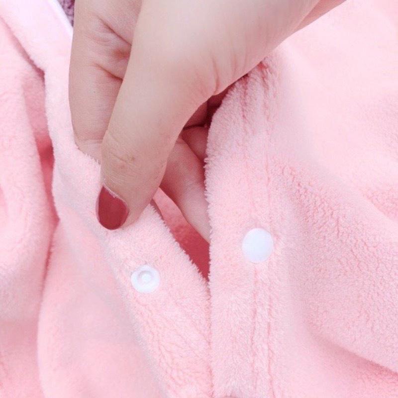 Khăn Tắm Cho Bé, Khăn Choàng Tắm Có Mũ, Áo Choàng Tắm Cho Bé Đi Biển