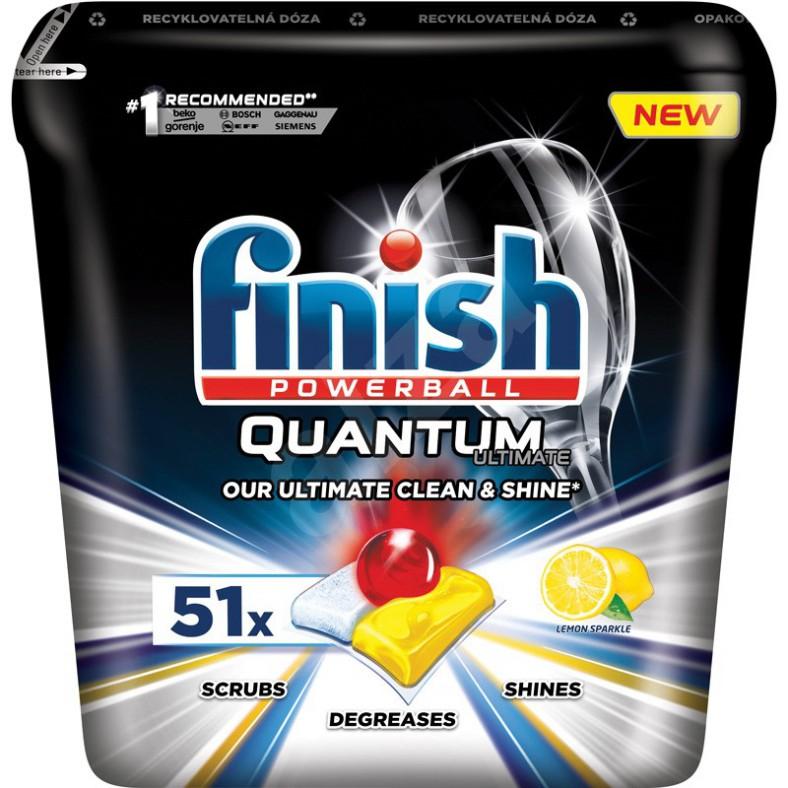 Viên rửa bát Finish quantum Ultimate 36 viên hương chanh