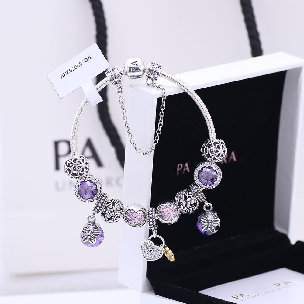 Vòng Bạc S925 ALE Cao Cấp - Vòng Charm Bạc Chuẩn S925 - Mã sản phẩm VBB_DN061