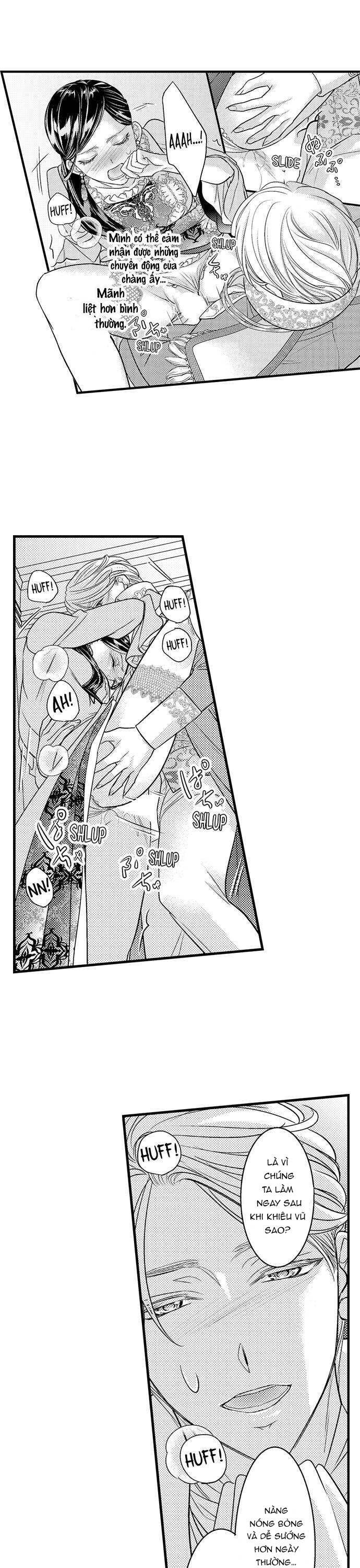 chuyển sinh vào thế giới khác ~ nếu muốn trở thành nữ hoàng hãy tìm cách để được hoàng đế sủng ái vào ban đêm chapter 47.1 8