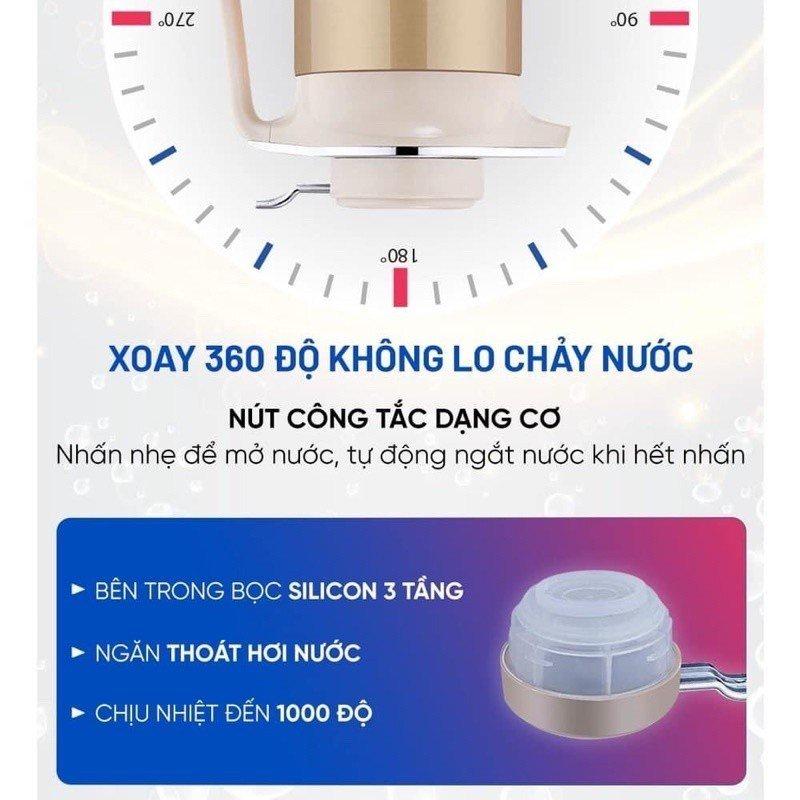 Bình Siêu Tốc Ấm Siêu Tốc Giữ Nhiệt Ấm Đun Siêu Tốc Hàn Quốc GD-ST30 1300W 3L Có Đèn Led