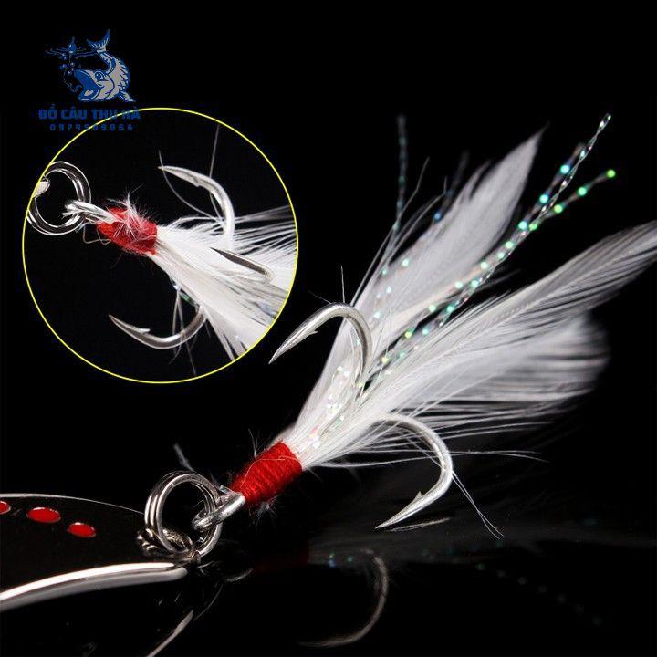 Mồi thìa lure suối, mồi thìa lượn inox