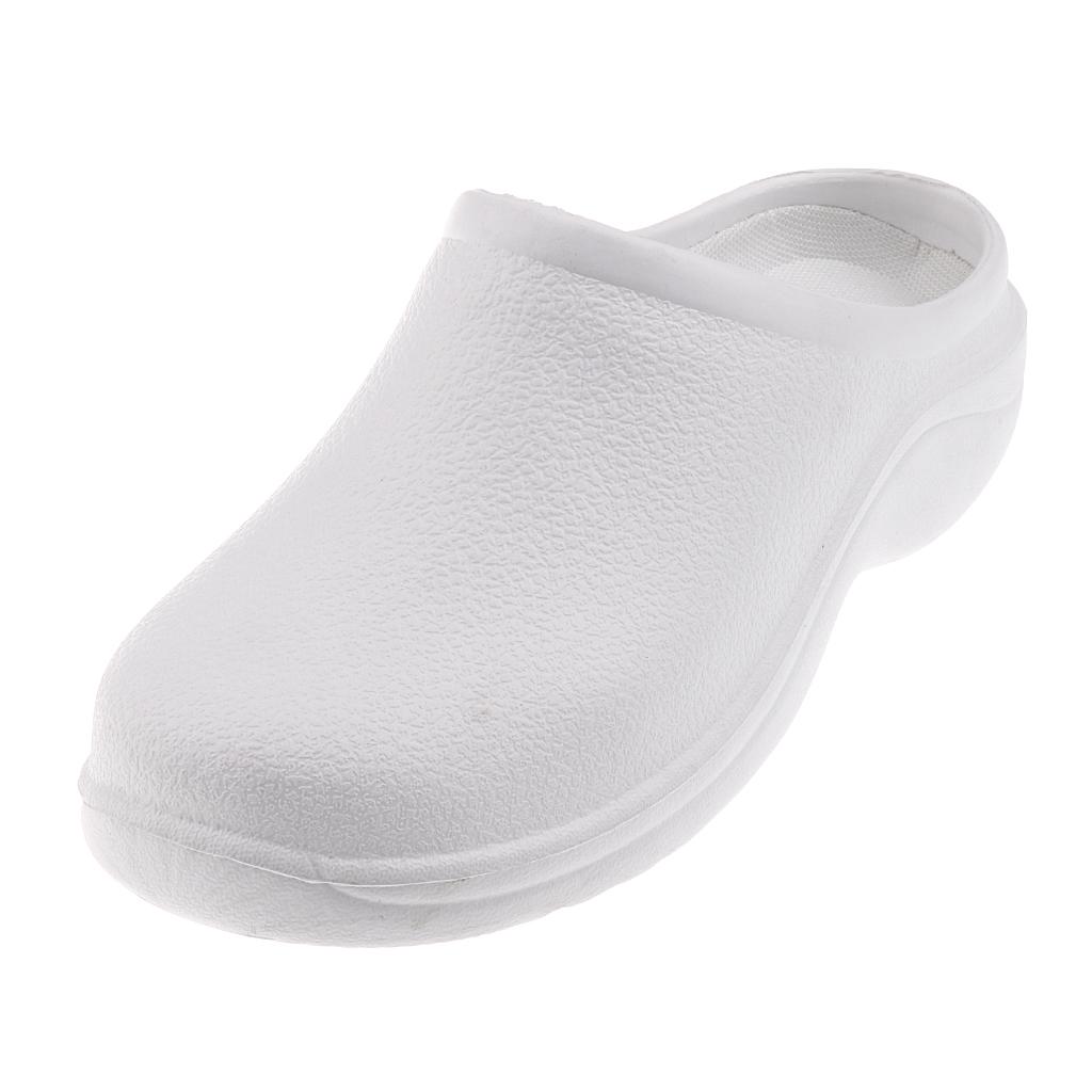 Men Women Cook Medical Nurse Shoes Ultralite Clogs Strapless Work Shoes
