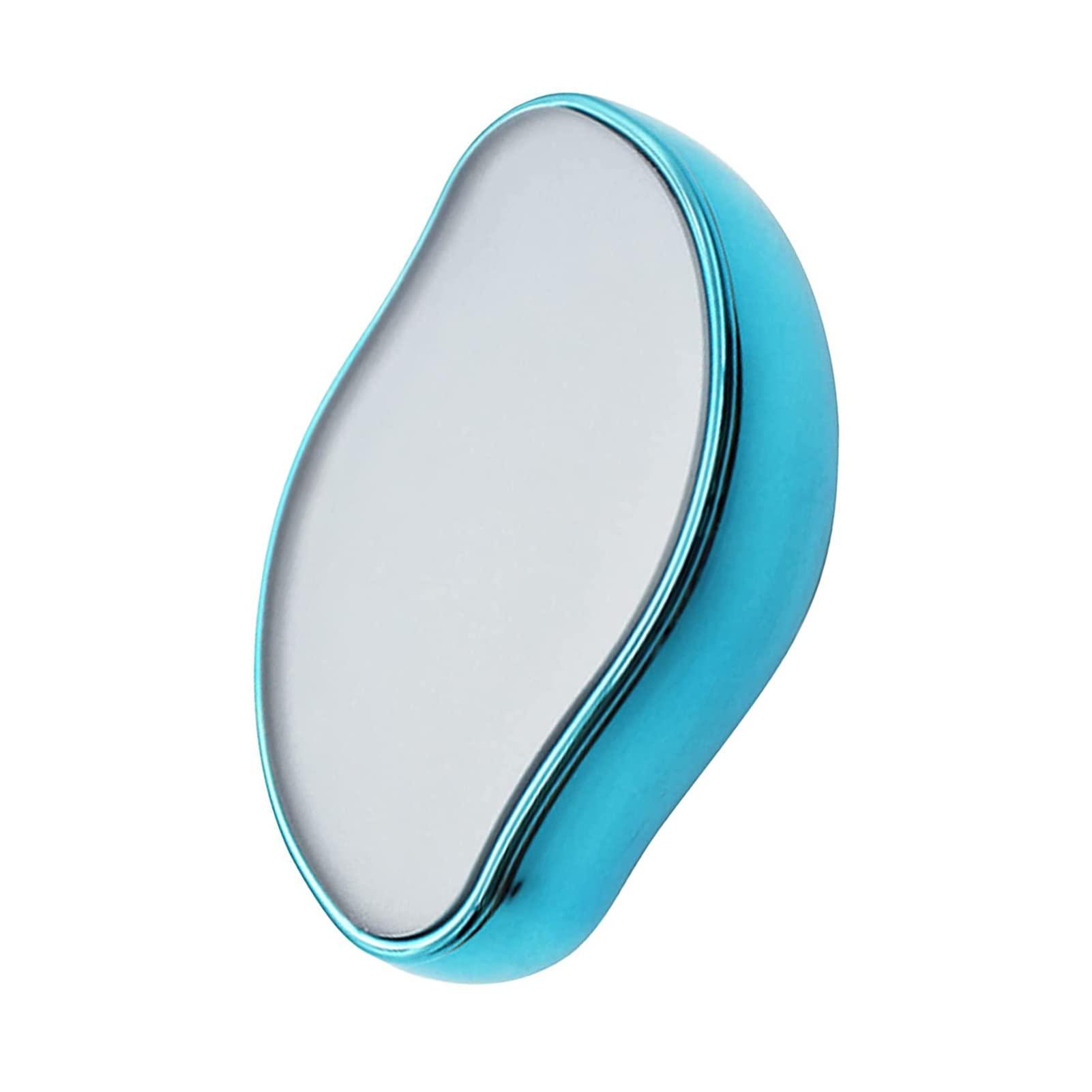 Máy cạo râu pha lê, Máy tẩy lông pha lê không đau Mini Magic, Máy cạo râu có thể rửa được thân thiện với da, 4.1''x2.4''