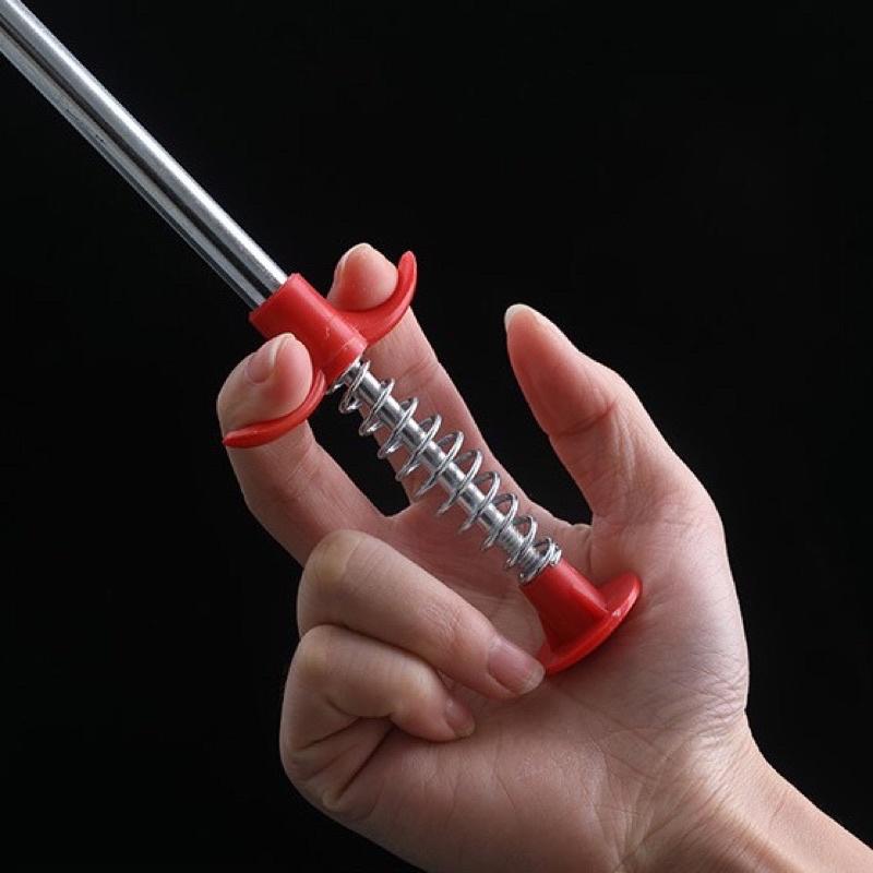 Dụng Cụ Gắp Rác Thông Cống - Ngăn Nghẹt Cống, Bồn Cầu, Bồn Rửa Chén, Lavabo