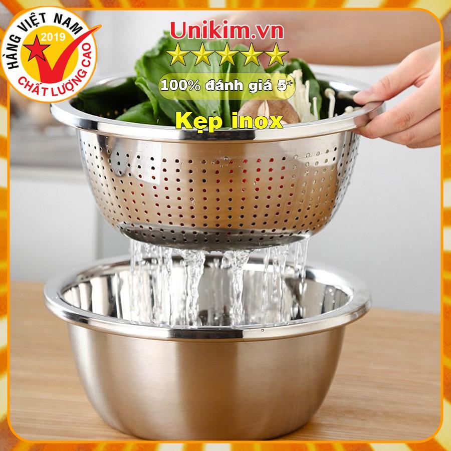 Rổ nạo INOX 3 trong 1_ cam kết hàng chuẩn 100% inox