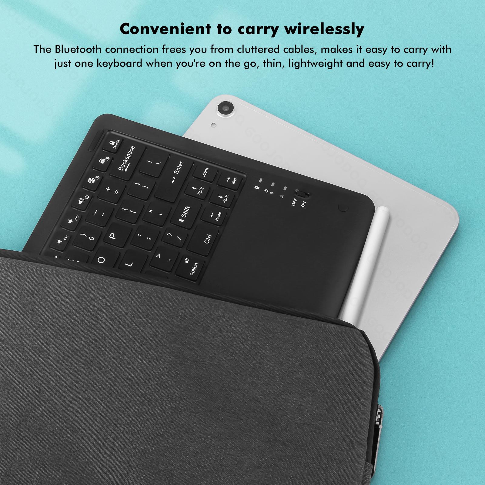 12 "Bàn Phím Bluetooth Không Dây Cho iPad Pro 12 9 2021 Teclado Bluetooth Cho iPad Bàn Phím Pro 11 Android Ios windows Máy Tính Laptop