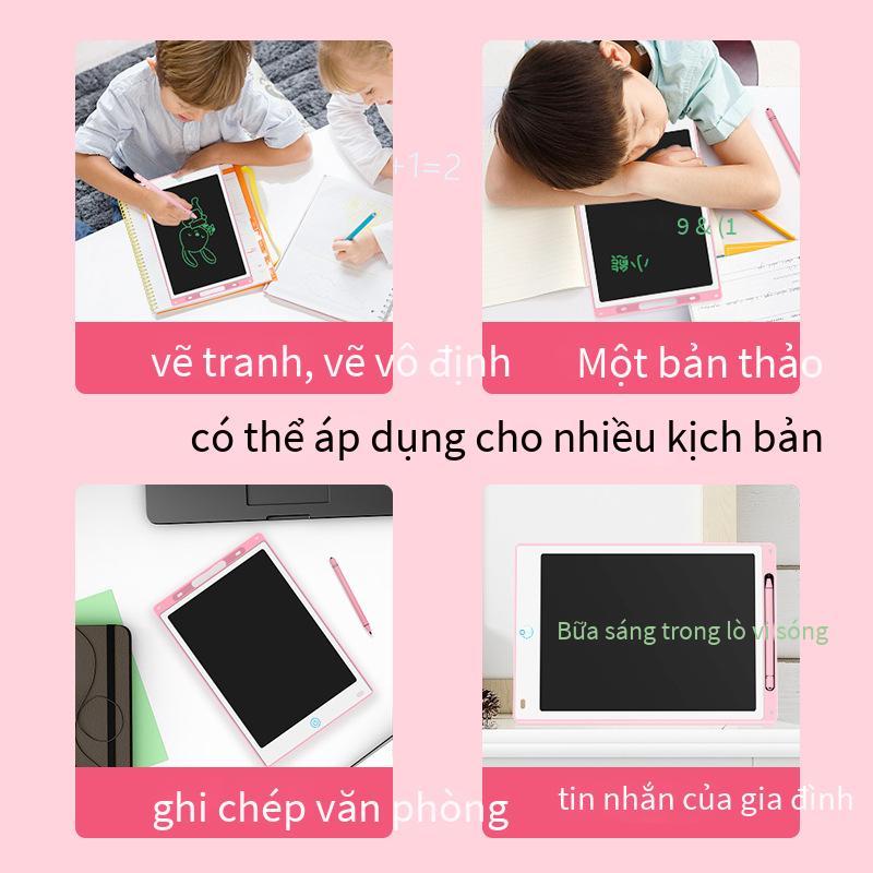 Bảng vẽ dành cho trẻ em đặc biệt Bảng viết tay LCD bảng màu bảo vệ mắt điện tử gia đình bảng đen nhỏ bé trai và bé gái vẽ bảng viết đồ chơi
