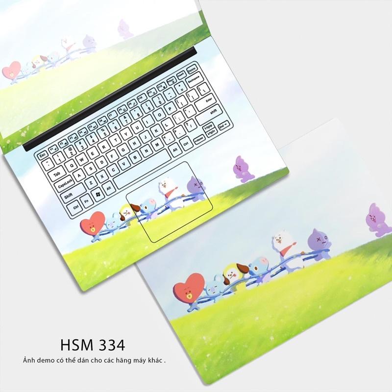 Skin dán laptop - Mẫu BT21 (P4