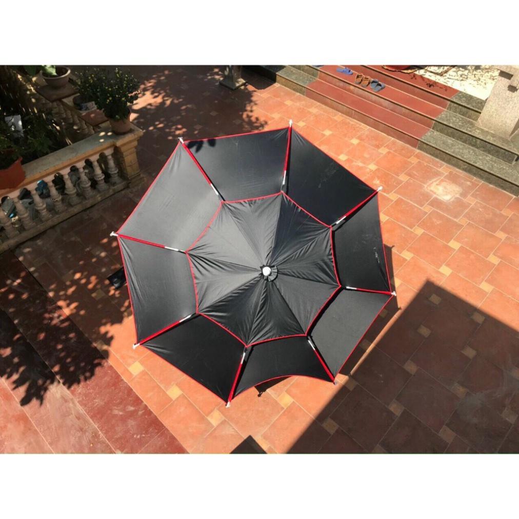 ĐỒ CÂU RUBY PHẠM Ô Câu Cá Đen 2 Tầng Có 2 Size 2m2 -2m4 Chống Tia UV - Đồ Câu Hoàng Sơn - sale to