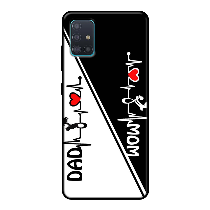 Ốp lưng điện thoại Samsung Galaxy A51 viền dẻo TPU BST Cuộc Sống Muôn Màu Mẫu 7