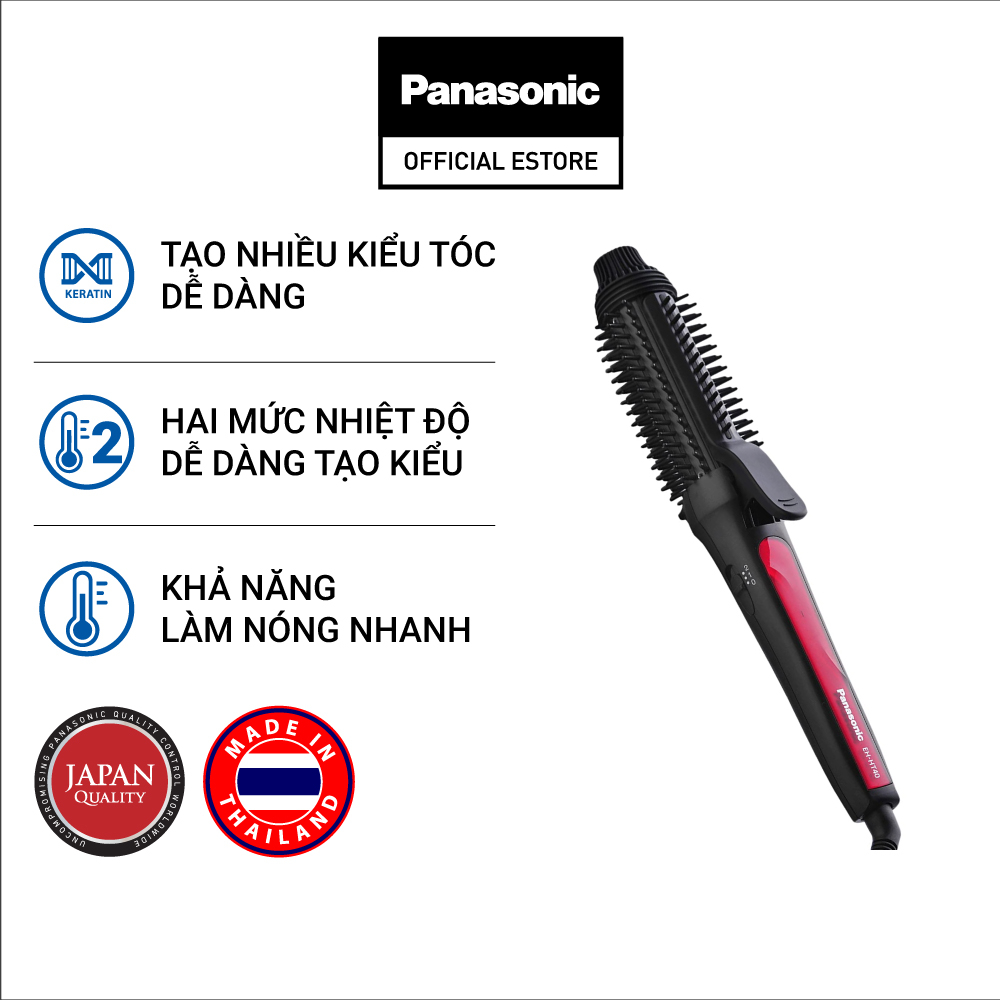 Máy Uốn, Duỗi Và Tạo Kiểu Tóc Panasonic EH-HT40-K645 - Hàng Chính Hãng