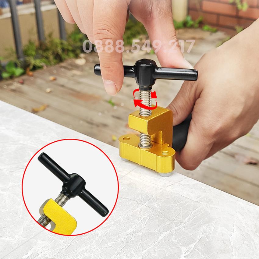 ̂̃ ́ Bộ Dao Cắt Gạch Men, Kính, Gương Kèm Tay Tách Gạch Kính Cao Cấp Đầy Đủ - 2 Dao Cắt Kiếng
