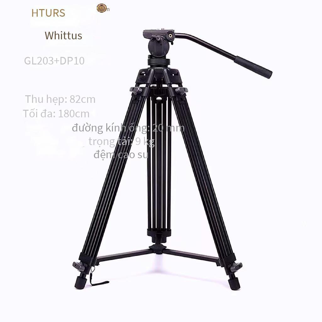 Đảm bảo chất lượng chụp ảnh chuyên nghiệp chân máy ảnh micro-SLR camera chân máy di động chim giảm chấn thủy lực đầu khung