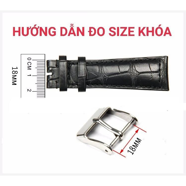 Khóa dây đồng hồ màu vàng cao cấp