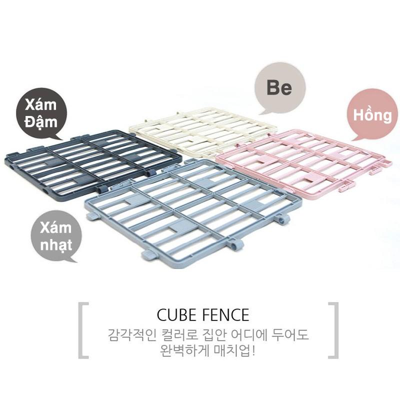 Purmi - Hàng rào cho thú cưng Chó/Mèo Hàn Quốc nhựa cao cấp 12 TẤM