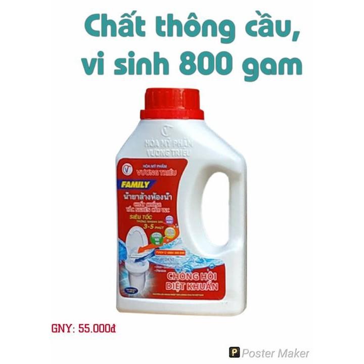 Xả Kho chai thông bồ cầu vi sinh FAMILY