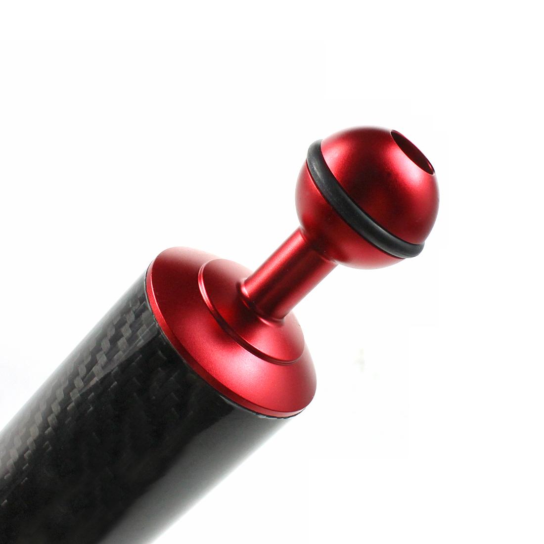 Lặn dưới nước Khay Nối Dài Cánh Tay Phao Nổi Thủy Sinh Cánh Tay Kép 1 "Bóng Máy Ảnh SLR Cho GoPro OSMO Hành Động nhẹ Cánh Tay D40mm