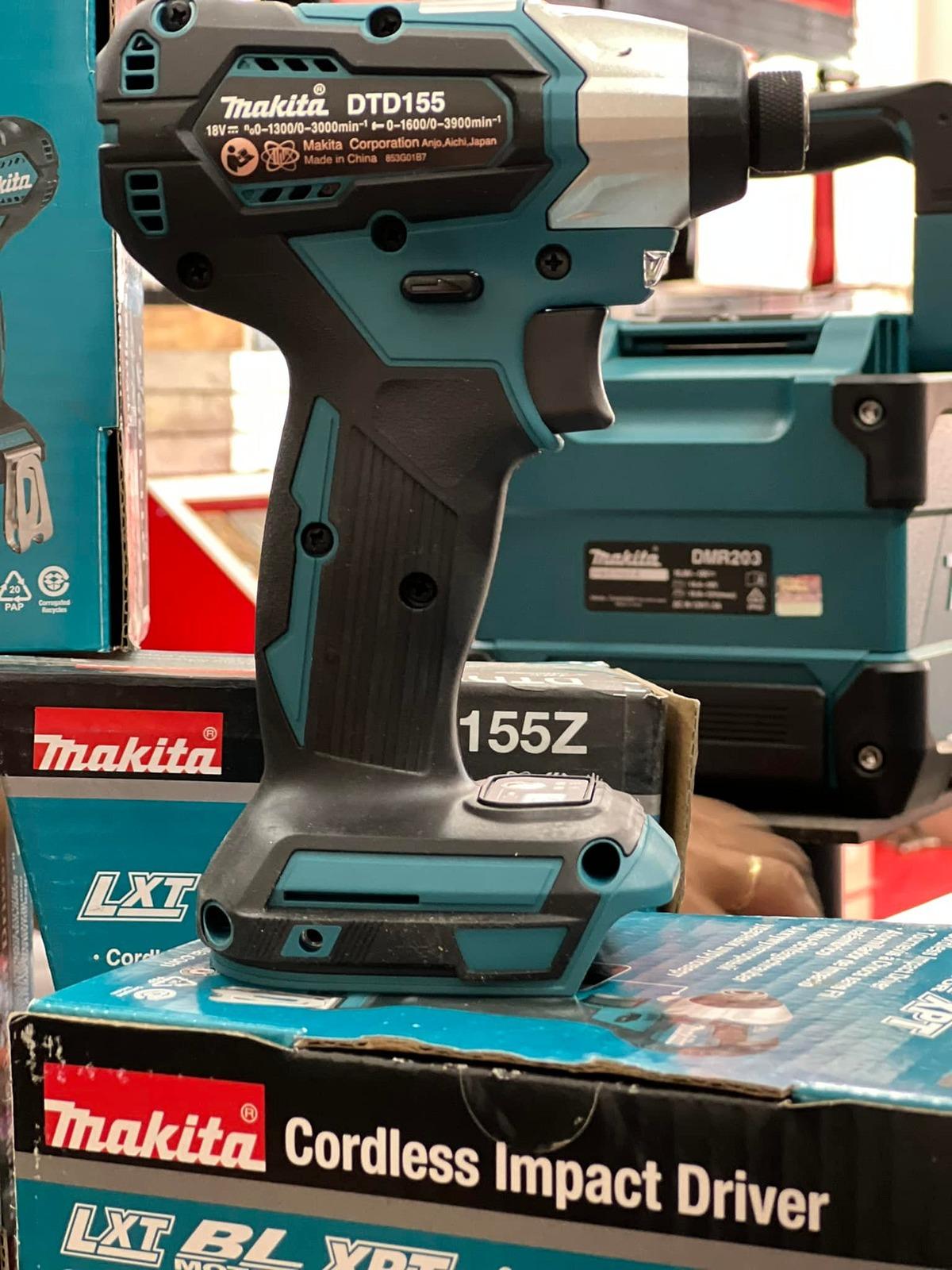 MÁY VẶN VÍT DÙNG PIN 18V MAKITA DTD155Z - HÀNG CHÍNH HÃNG