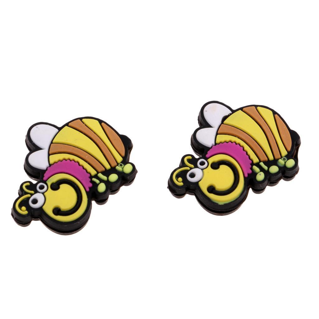 2x Silicone Tennis Racket Shock Absorber