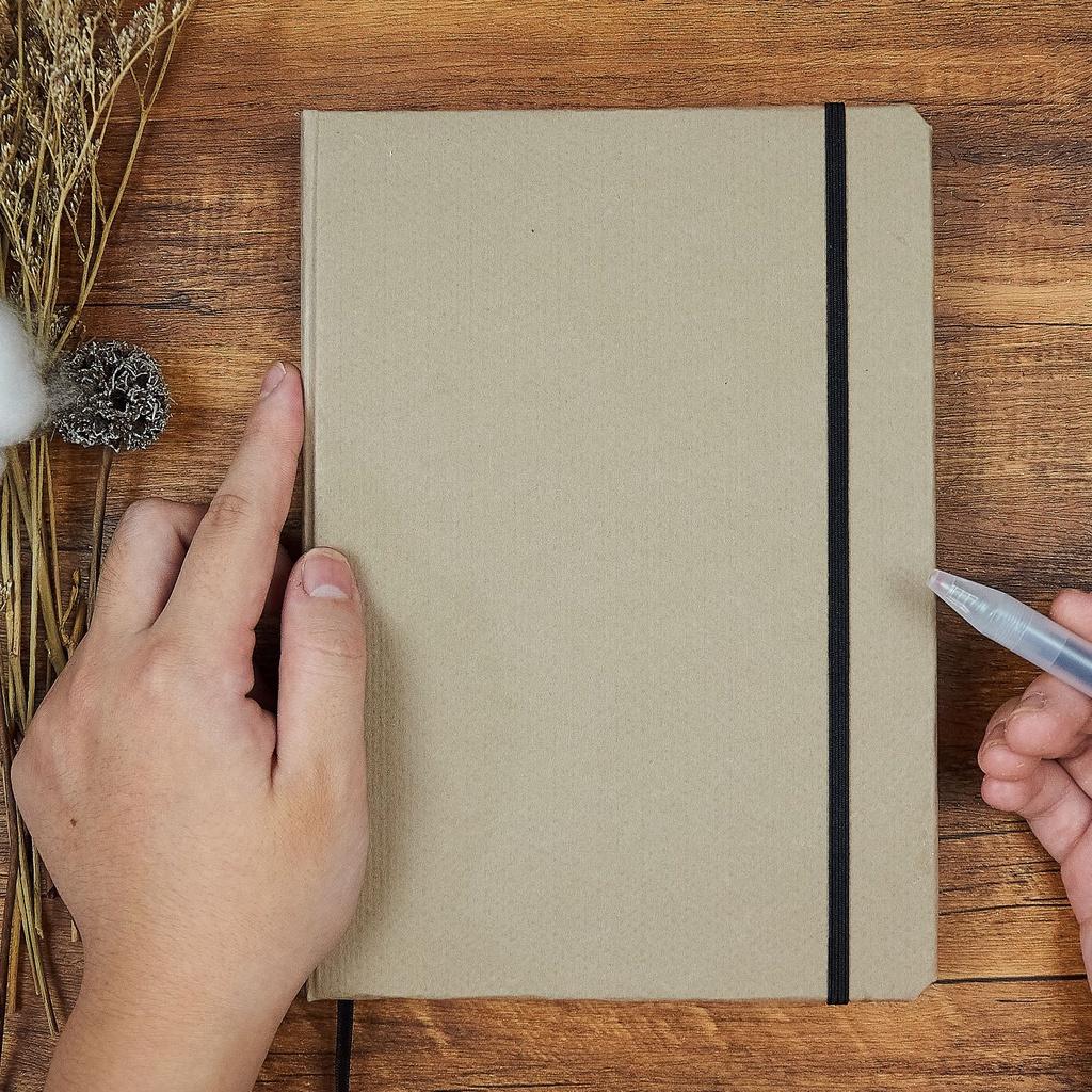 Sổ Tay Handmade Classic Kraft Ruột Dot/Grid/Lined - 180 Trang - 100 GSM - Journalholic