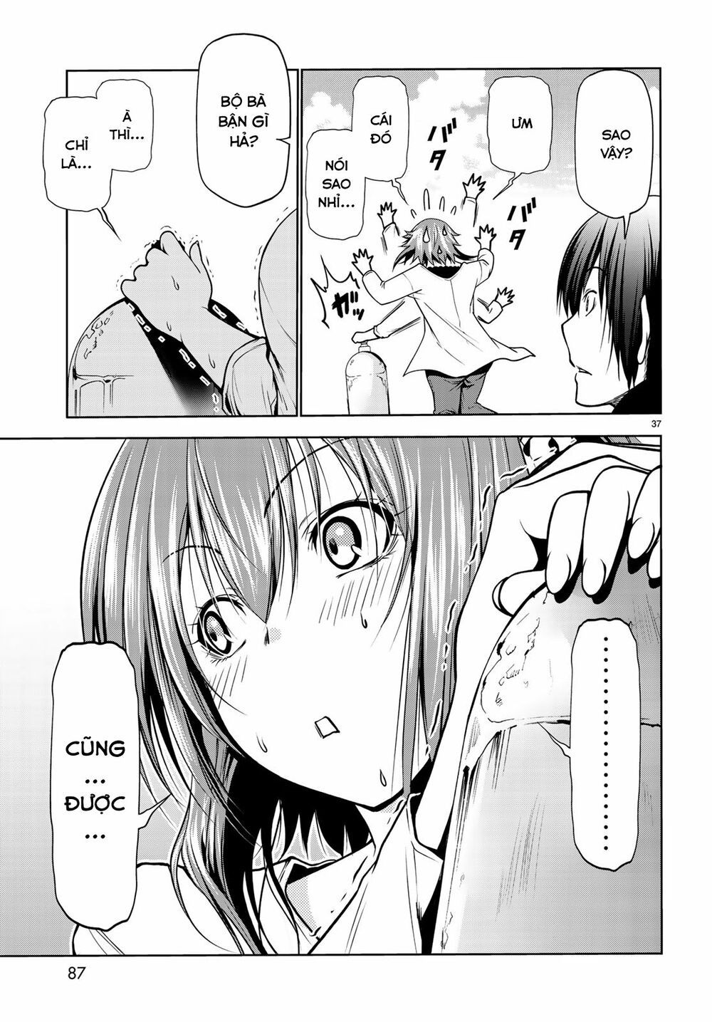 cô gái thích lặn - grand blue chapter 61 36