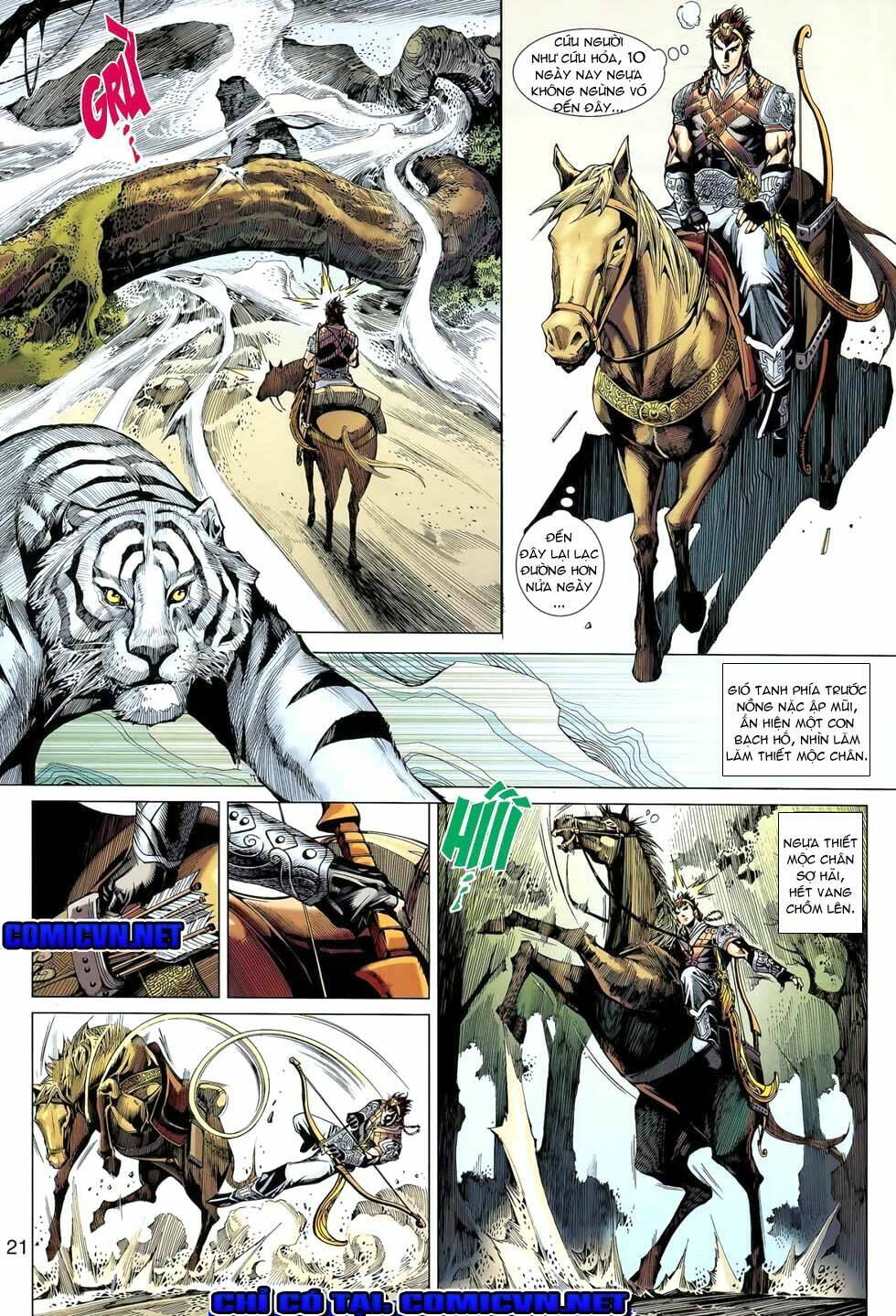 thiên tử truyền kỳ 8 - thương thiên bá hoàng chapter 21 21