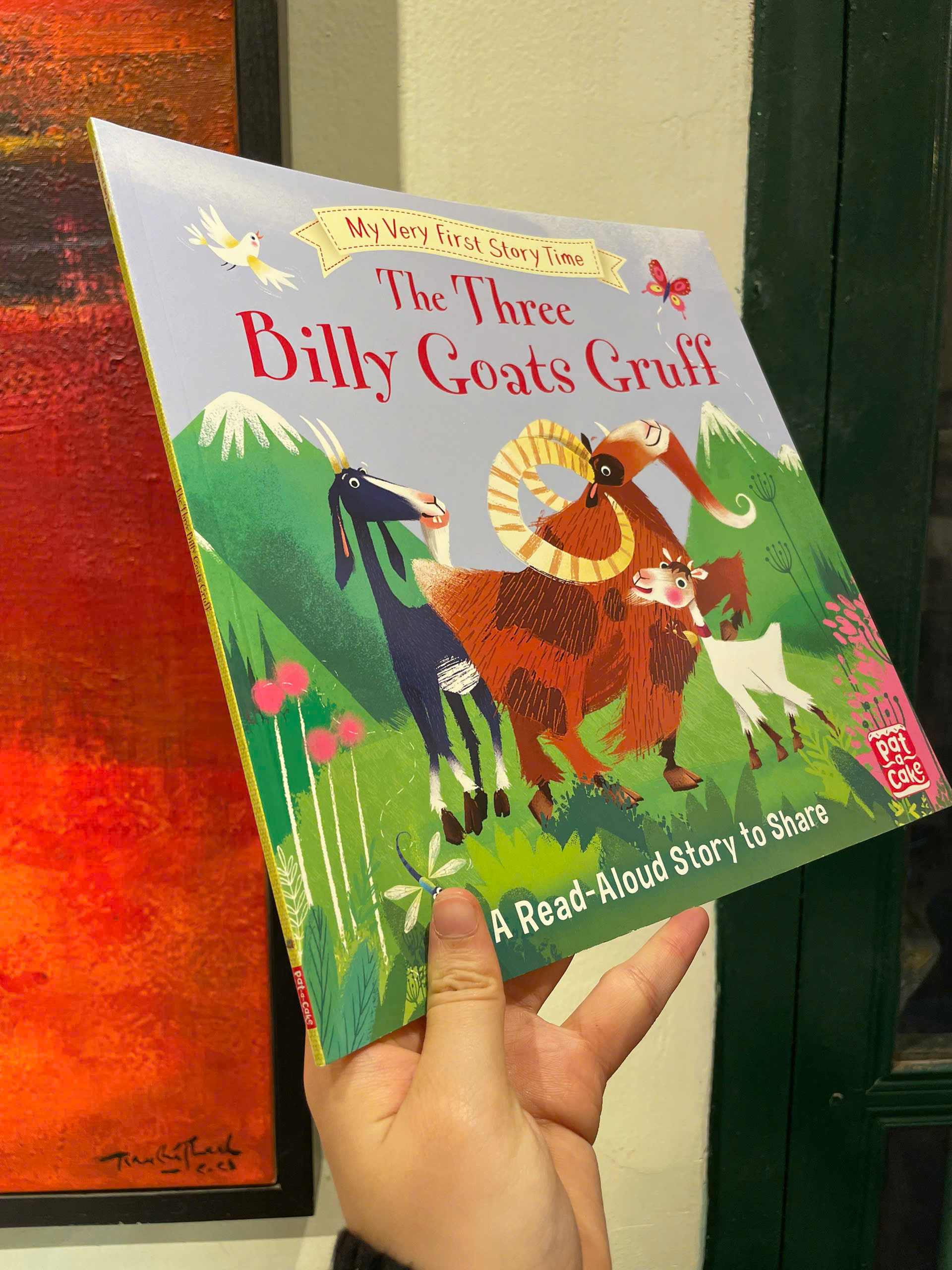 Sách - The Three Billy Goats Gruff: Fairy Tale by Ronne Randall - Children Picture book in English