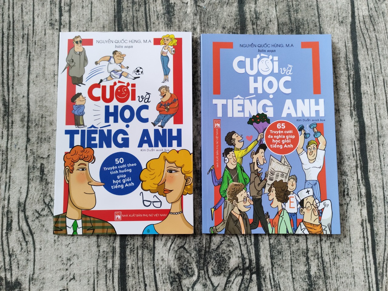 Combo 2 cuốn Cười Và Học Tiếng Anh