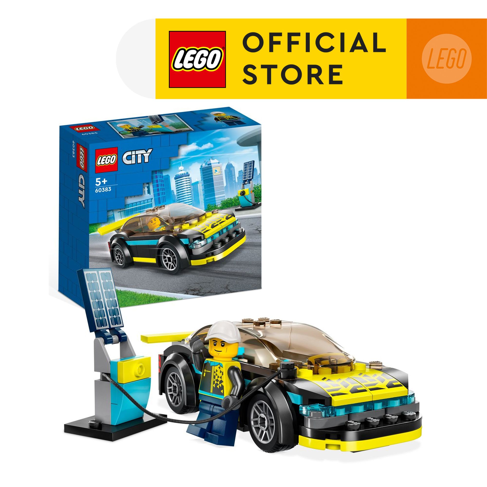 LEGO City 60383 Xe Đua Điện Thể Thao (95 Chi Tiết)