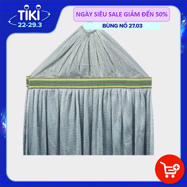 Võng lưới khổ rộng size lớn cán thép gần 60cm,- Chất liệu 100% Sợi polyester - Lưới 2 lớp dày mềm chắc chắn, đã căng kim, ít giãn