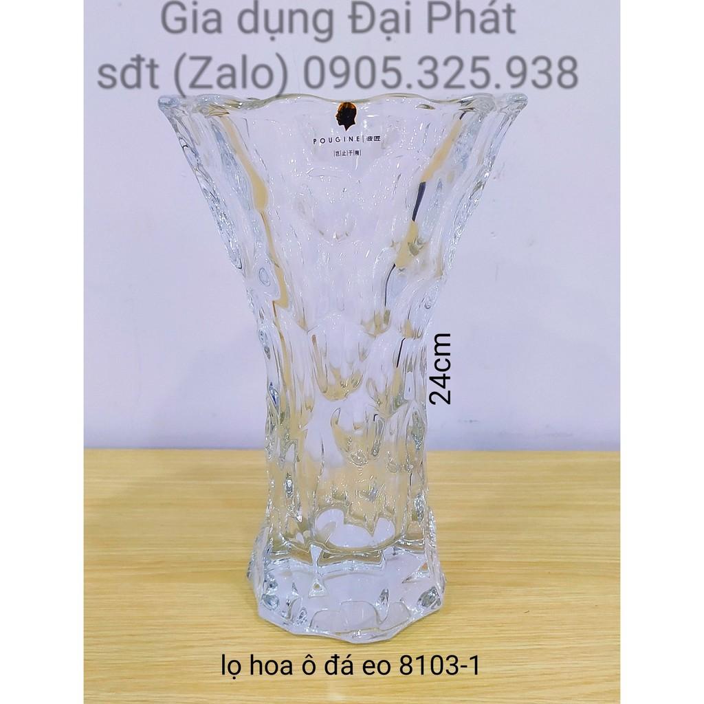 BÌNH CẮM BÔNG THỦY TINH - LỌ HOA Ô ĐÁ EO BLINKMAX