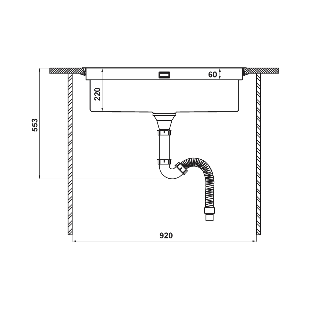 CHẬU INOX HAFELE HS21-SSN1S90/567.94.020 - HÀNG CHÍNH HÃNG