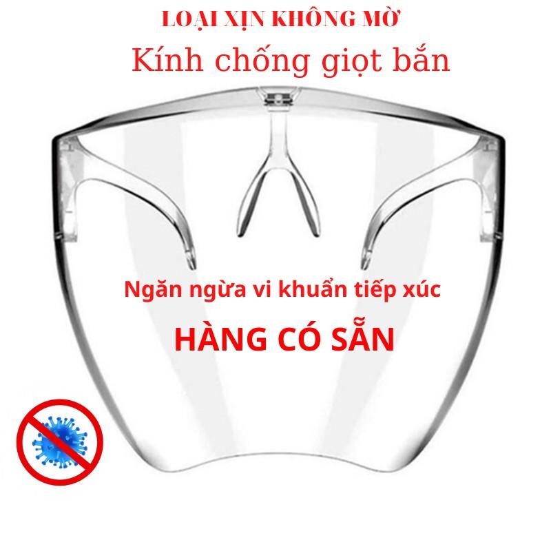 Kính Chống Giọt Bắn Hàng Cao Cấp Che Hết Mặt Đảm Bảo An Toàn