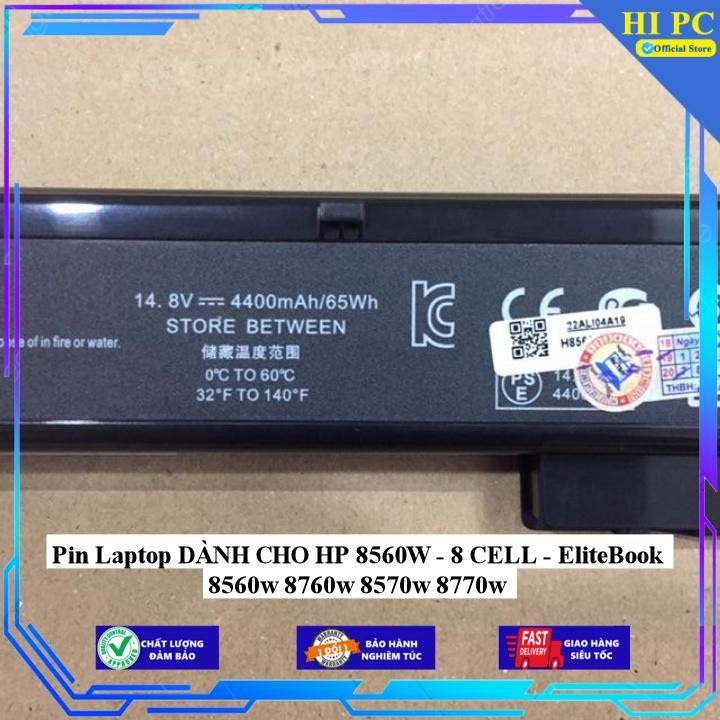 Pin Laptop DÀNH CHO HP 8560W  EliteBook 8560w 8760w 8570w 8770w - Hàng Nhập Khẩu