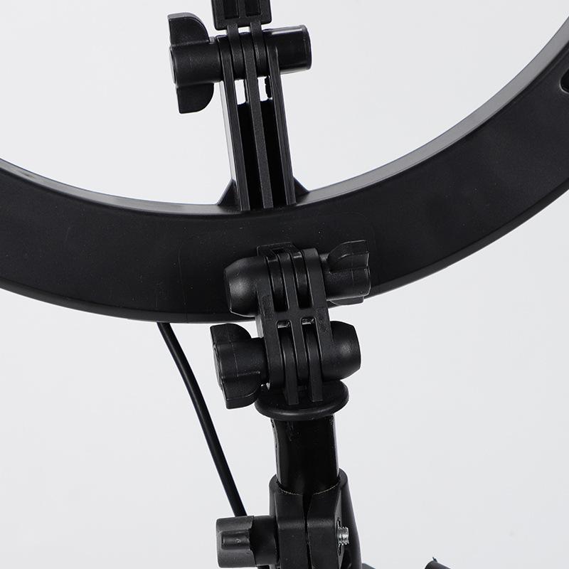 Đảm bảo chất lượng giá đỡ sàn lấp đầy ánh sáng lưới màu đỏ vòng phát sóng trực tiếp lấp đầy ánh sáng selfie trực tiếp ánh sáng tích hợp ánh sáng lấp đầy có thể thu vào