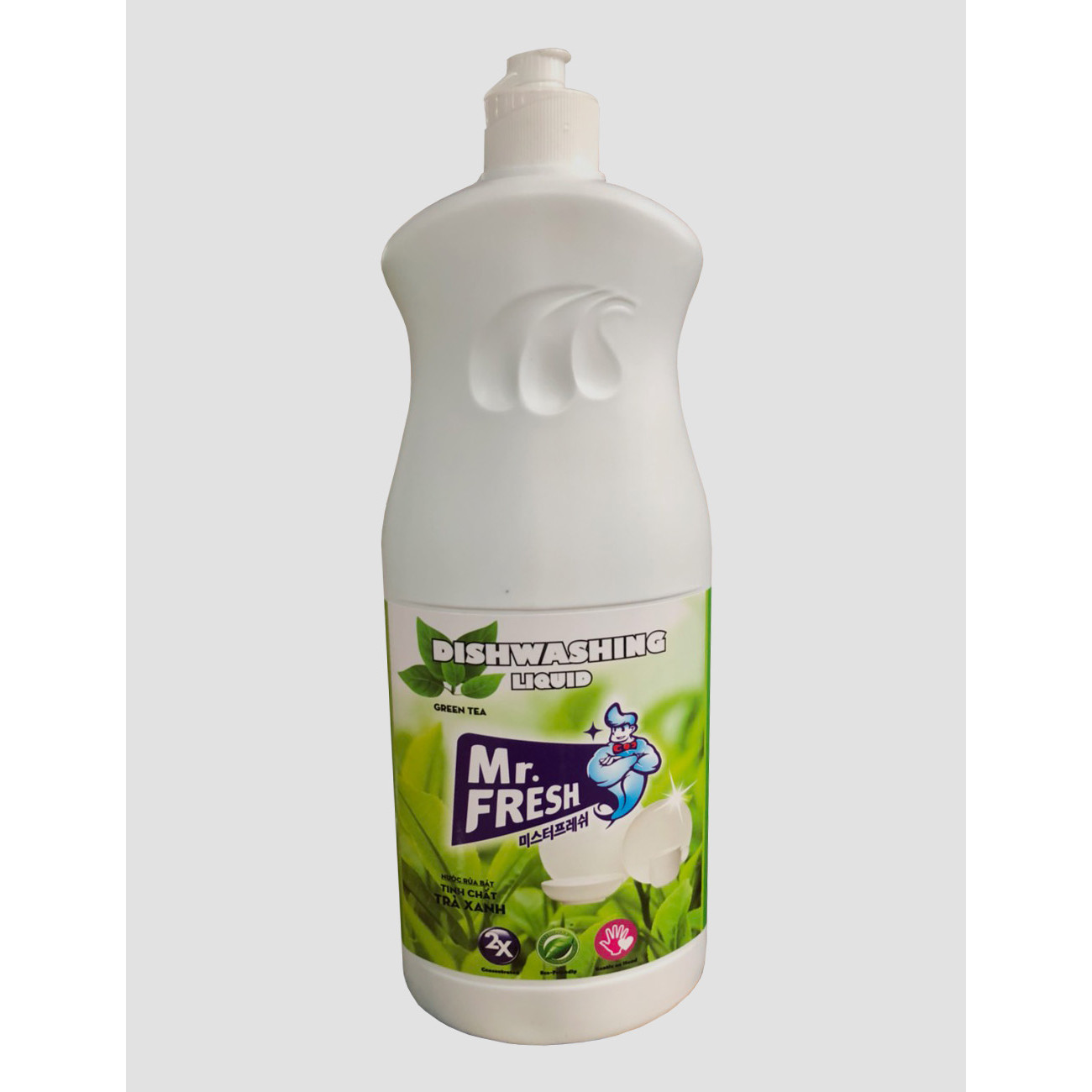 Nước rửa bát đậm đặc Mr.fresh Hương trà xanh 800ml