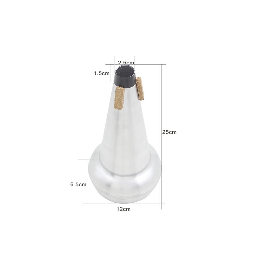 Lightweight Professional Mute for Tenor Slide Trombone Practice Parts