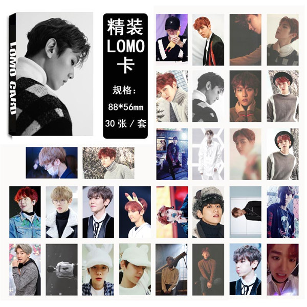 Hộp lomo card Baekhyun EXO