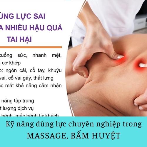 Combo 5 Khóa Học Nhập Môn Xoa Bóp Bấm Huyệt Cơ Bản Trị Liệu Đau Cổ Vai Gáy, Đau Đầu, Mỏi Lưng, Đau Khớp Gối, Massage - Trung Tâm VMC
