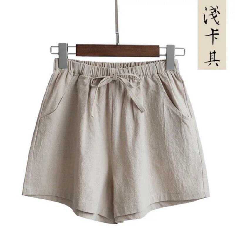 QUẦN SHORT NỮ LƯNG THUN