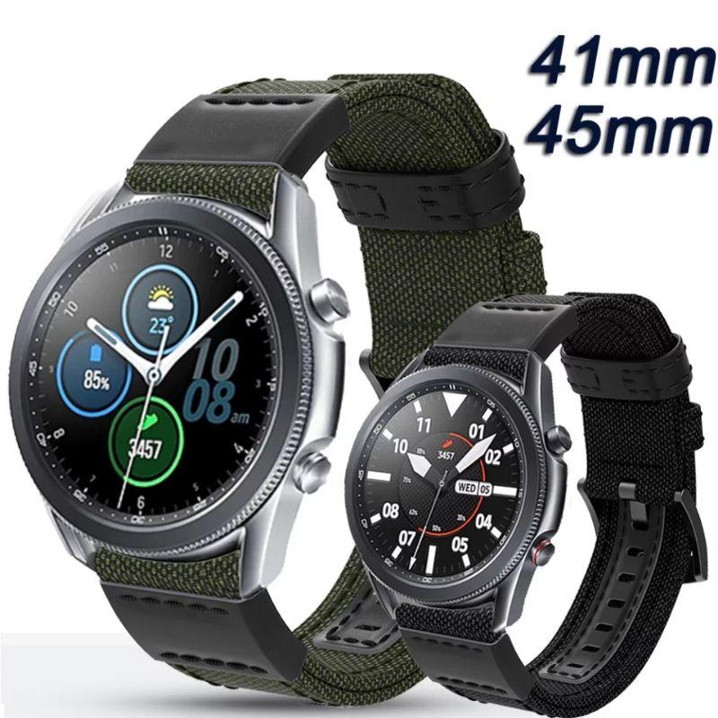 Dây vải thể thao dành cho đồng hồ Samsung galaxy watch 3 41 mm và 45mm