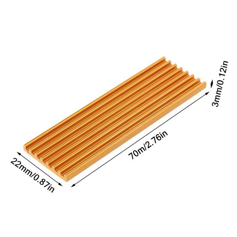 1 Bộ Quạt Tản Nhiệt Cho Nvme M.2 Ngff 2280 Pci-E Ssd