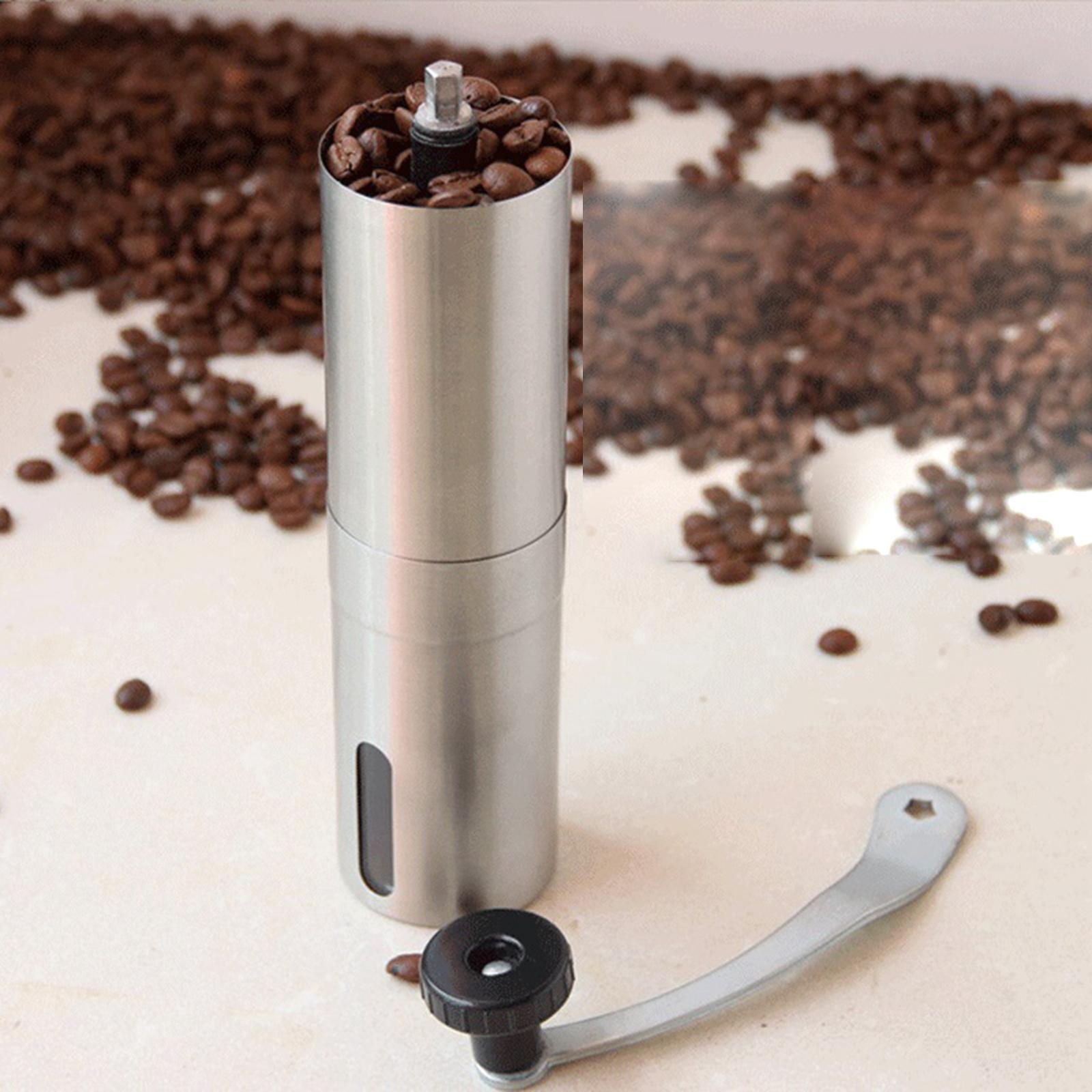 Stainless Steel Manual Coffee Grinder Hand Grinder for Home Restaurant